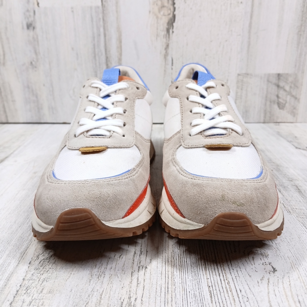 Madewell Kickoff Trainer Sneakers in Recycled Nylon, Suede and Leather - Picture 4 of 12